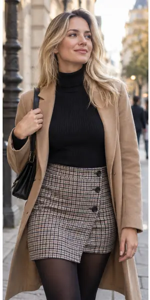 Woman walking through the city before a Flirtooy chat